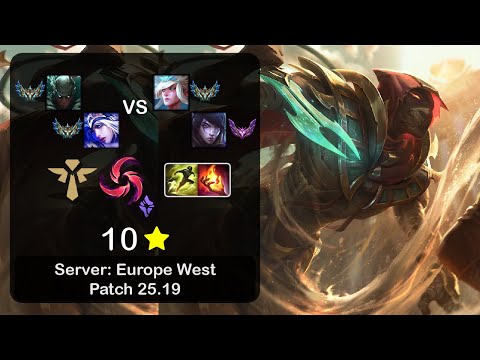 Pyke Support + Ashe vs Janna + Aphelios - EUW Challenger - Patch 25.19
