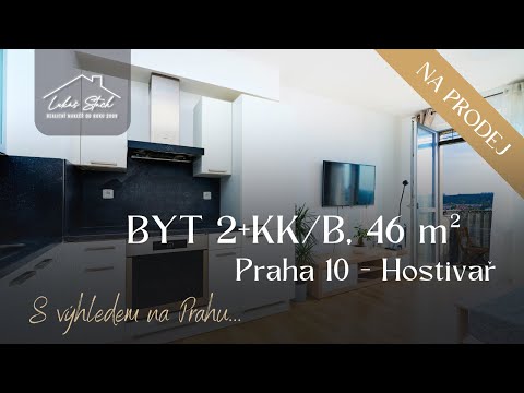 Videoprohlídka, byt 2+kk/B, 46 m² , Praha 10 - Hostivař