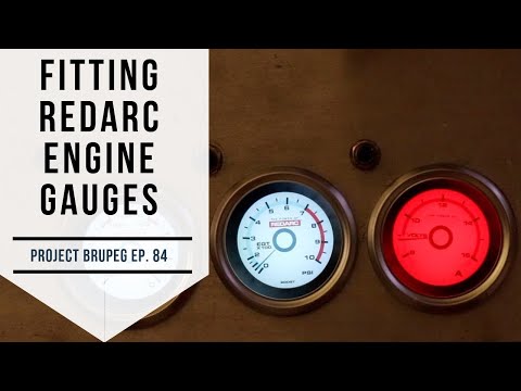 Fitting RedArc Engine Gauges (part 2) - Project Brupeg Ep. 84