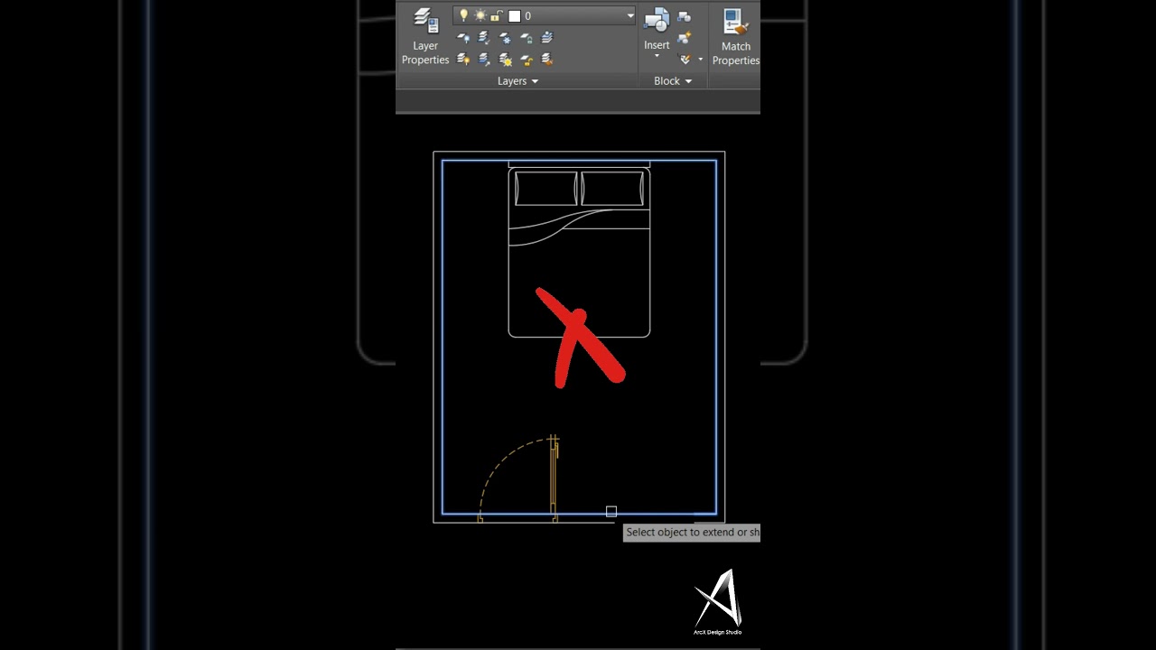 Stretch command on AutoCad