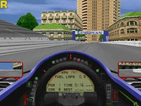 Microprose Grand Prix 2 - Monaco no help hotlap