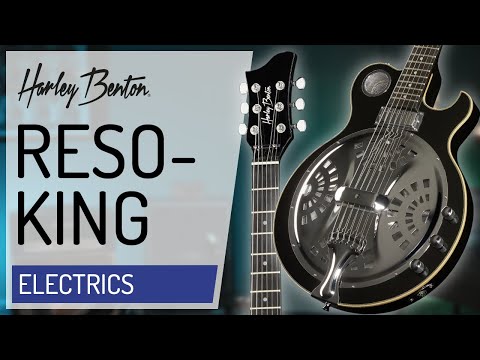 Harley Benton Custom Line ResoKing BK 2025 - Black image 7