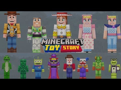Minecraft Toy Story Mash Up Pack Available Now! Let's Explore!