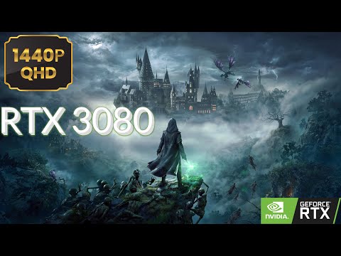 Hogwarts Legacy | RTX 3080 | 1440p Native and DLSS Quality Gameplay Test [2K]