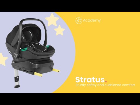 Stratus Car Seat  - How to install using the ISOFIX base | Ickle Bubba