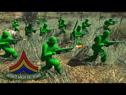 ABLE company ATTACK ! - Green Army Men CHARGE the REDS ! AMOW
