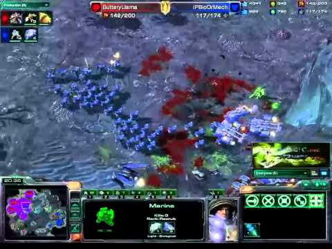 (eP)ButteryLlama[z] vs iPBioOrMech[t] - Part 2