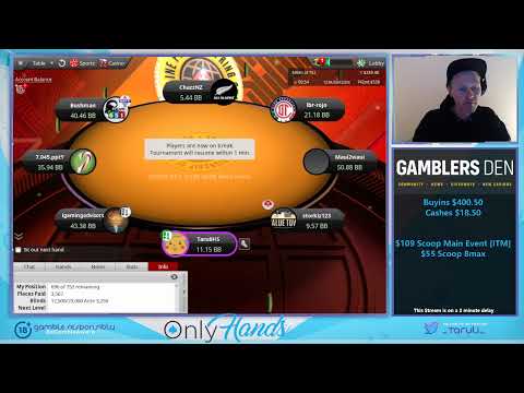 Taruli - [Day 2] $109 Scoop Main Event 18+