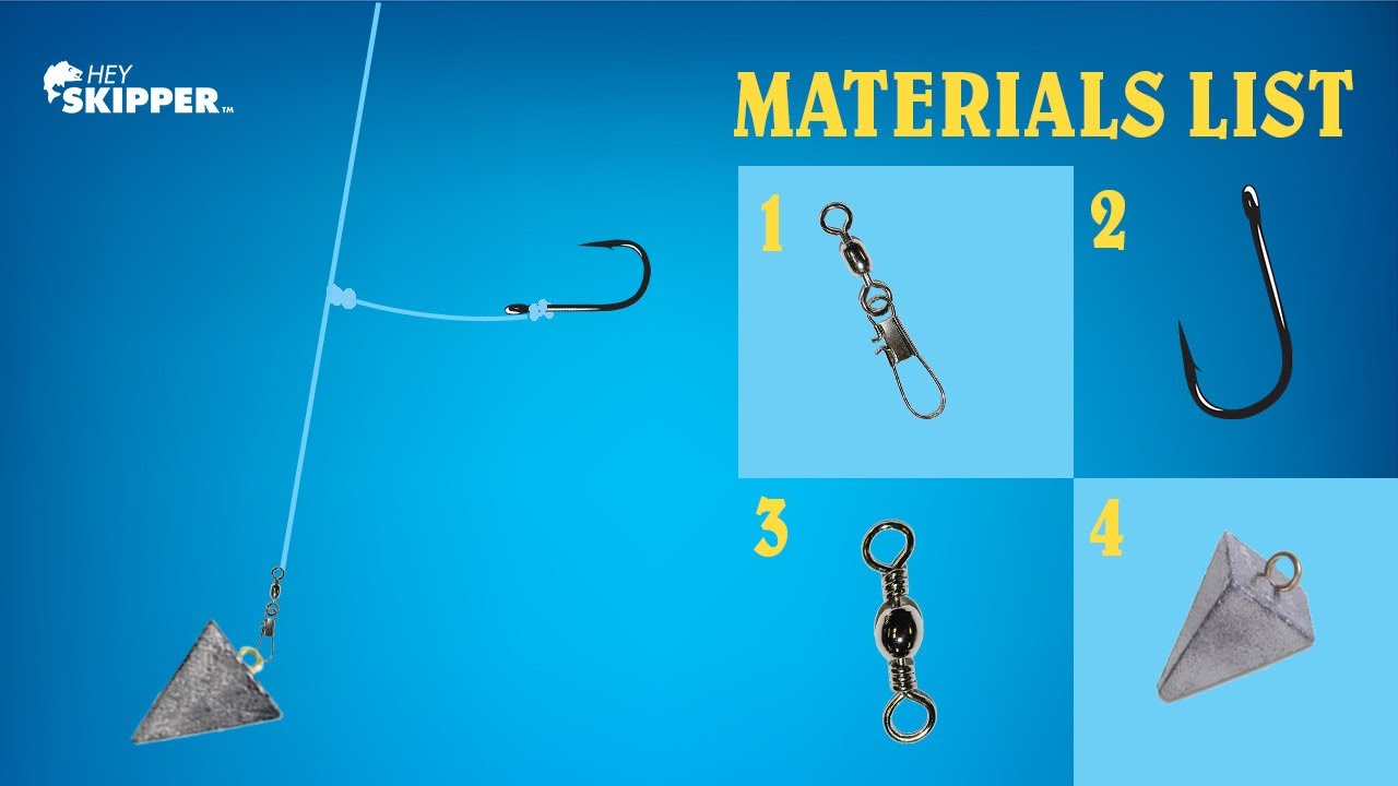 Simple ”One-Hook” Bottom Fishing Rig! Quick Rig to Save Time and Catch MORE FISH!