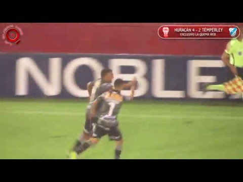 3er gol de Huracan vs Temperley - Ramón Ábila - La Banda de La Quema - www.laquemaweb.com.ar