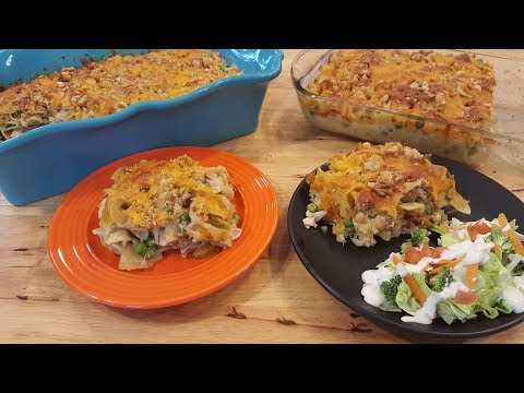 Tuna Noodle Casserole From Scratch - Depression Era Recipe - The Hillbilly Kitchen