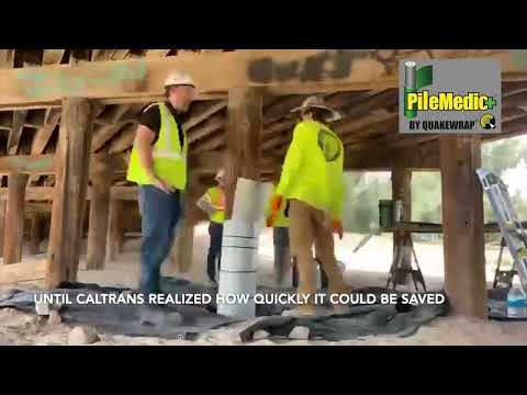 Caltrans Timber Bridge Piles Saved