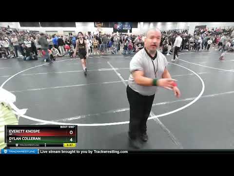 119 Lbs Champ. Round 2 - Dylan Colleran, IA Vs Everett Knospe, WI 3f67