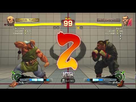 USFIV~ Balrog (Baoh7) vs.  Gouken (LiNGo164) HD