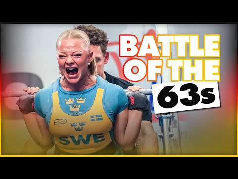 Alba vs Meghan vs Chiara | 63kg EPIC BATTLE - IPF Worlds 2025