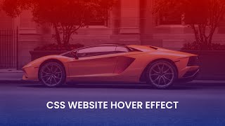 How To Add Gradient Color Hover Effect On HTML And CSS Website