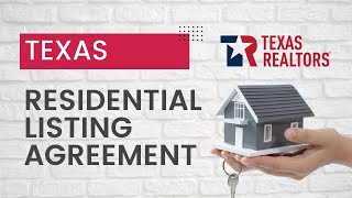 Texas Residential Listing Agreement | 2022 (TAR - 1101) "Explained"