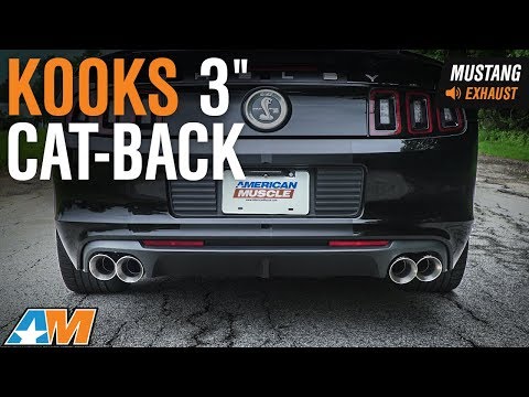 2013-2014 Mustang GT500 Kooks 3" Cat-Back w/ Polished Tips Exhaust Sound Clip & Review