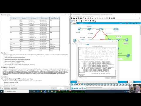 ENSA - 2.6.6 - Packet Tracer - Verify Single-Area OSPFv2