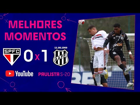 MACACA LÍDER | SÃO PAULO 0 x 1 PONTE PRETA | 20ª RODADA | PAULISTA SUB-20 2022
