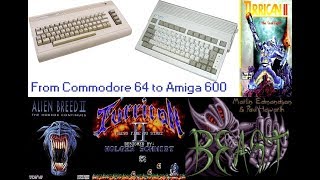 From COMMODORE 64 to AMIGA 600 my introduction