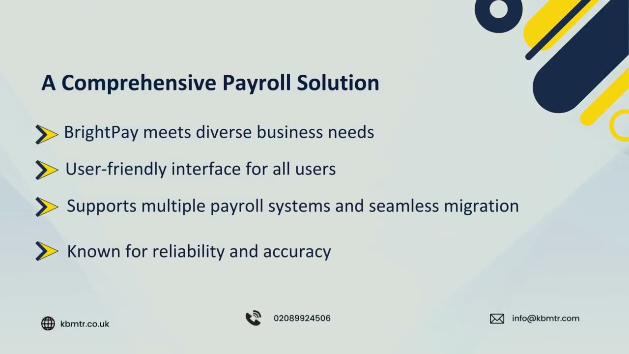 BrightPay: A Payroll Journal Integration Platform