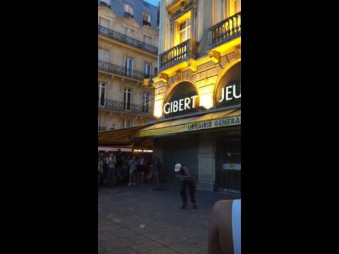 19072016 Tap dance in Saint Michel, Paris