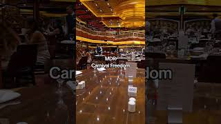 The scale of this Carnival cruise dining room #impressive #shorts