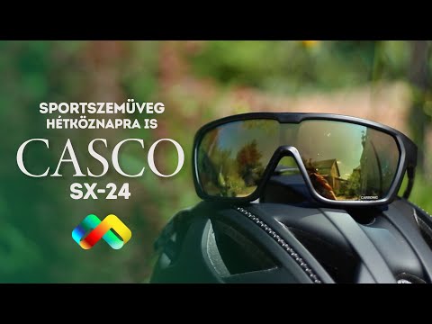 Sportszemüveg hétköznapi, utcai viseletként is - kerékpározáshoz, túrázáshoz, bármihez: Casco SX-24
