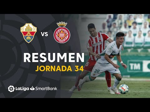 Resumen de Elche CF vs Girona FC (1-0)