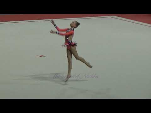 Anastasia MAZZONI corpo libero - 2° prova Serie A2 2016 Ancona