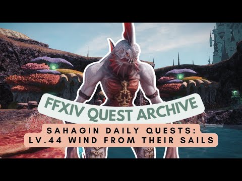 Lv.44 Wind from Their Sails | No Commentary | FFXIV Quest Archive