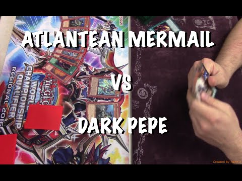 Yu-Gi-Oh Feature Match Dark PePe Vs Atlanteans (Post Adjusted Ban List)