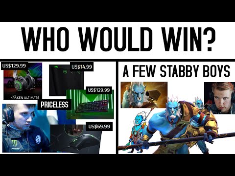 Dota 2: Arteezy - 10K MMR Pro Player vs 2k MMR PC | Cr1t's Techies Revenge for Tilting him