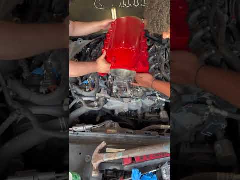Holley Hi-Ram Intake Manifold Install On a 2017 Camaro 2ss. #camaro2ss #camaro #holleyperformance