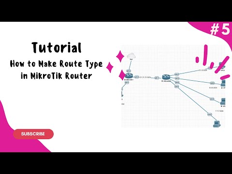 Tutorial How to Make Route Type in MikroTik Router | MTCRE
