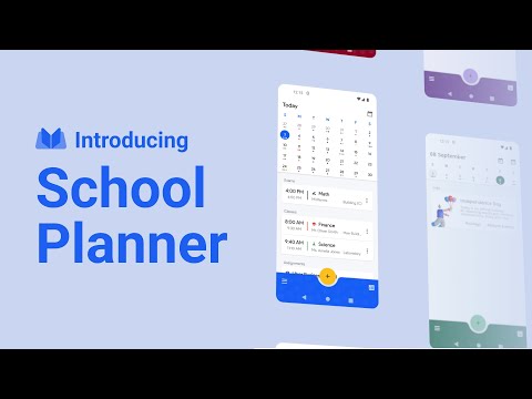 School Planner - Timetable Video
