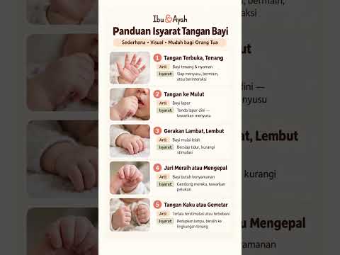 5 Isyarat Tangan Bayi yang Sering Disalahartikan Orang Tua #ibudanayah