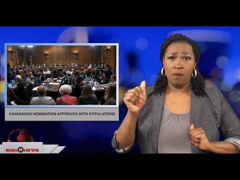 Sign1News 9.28.18 - News for the deaf community powered by CNN in American Sign Language (ASL)