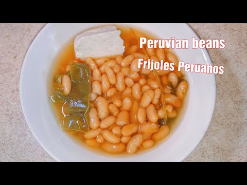 Peruvian beans •How to prepare them /verosrecipevlogss
