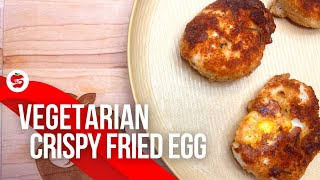 Crispy Fried Egg Bites | Delicious Vegetarian Breakfast Recipe!