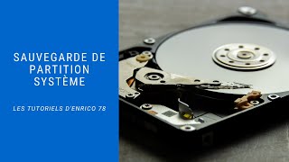 Sauvegarde de partition système