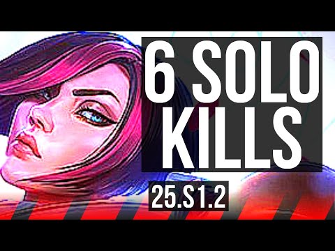 FIORA vs RYZE (TOP) | 59k DMG, 6 solo kills, Legendary, 4k comeback, 20/4/8 | KR Master | 25.S1.2