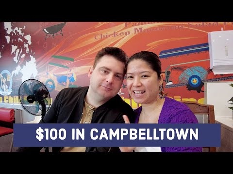 $100 Food Challenge in Campbelltown | Filipino 🇵🇭 and Polynesian Food in Sydney