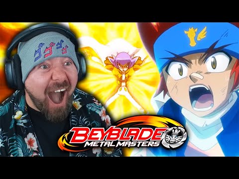 GINGKA VS DAMIAN WAS WILD!!! FIRST TIME WATCHING - Beyblade Metal Masters Episode 44-45 REACTION