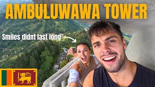🇱🇰 We Were TERRIFIED Climbing The Scariest Tower in Sri Lanka!