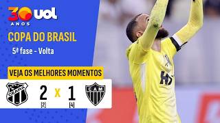 CEARÁ 2 (2) X (4) 1 ATLÉTICO-MG | EVERSON SALVA E GALO PASSA NOS PÊNALTIS; MELHORES MOMENTOS