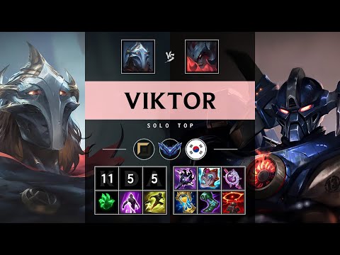 Viktor Top vs Aatrox - KR Diamond Patch 25.S1.2