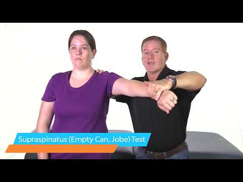 Empty Can Test/Jobe Test (Supraspinatus Special Test) - HomeCEU