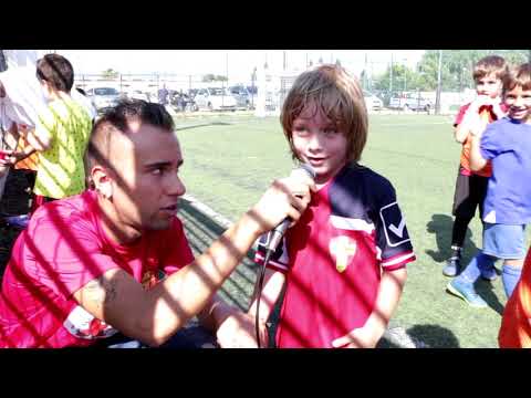 Mattia, allievo scuola calcio Messina Soccer School